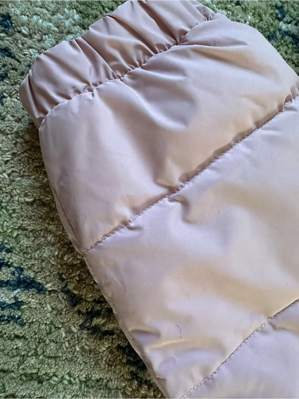 Deux par Deux | Puffy One Piece Baby Snowsuit in Dusty Pink